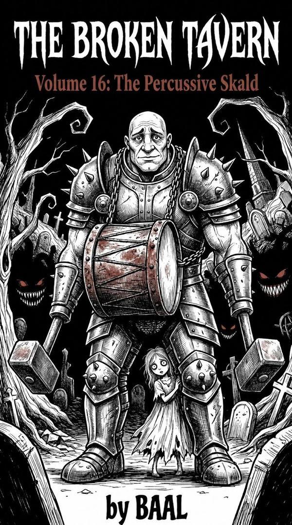 The Broken Tavern Vol 16: The Percussive Skald cover