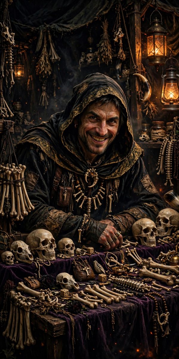 The Broken Tavern Vol 32: The Bone Merchant cover