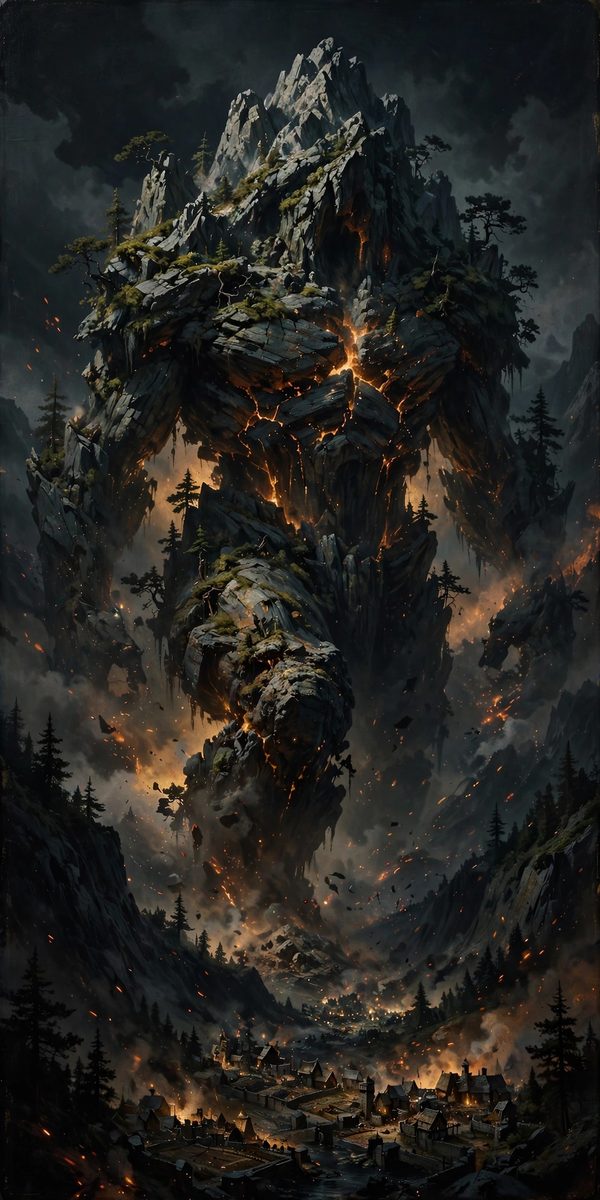The Broken Tavern Vol 33: The Mountain That Walks cover