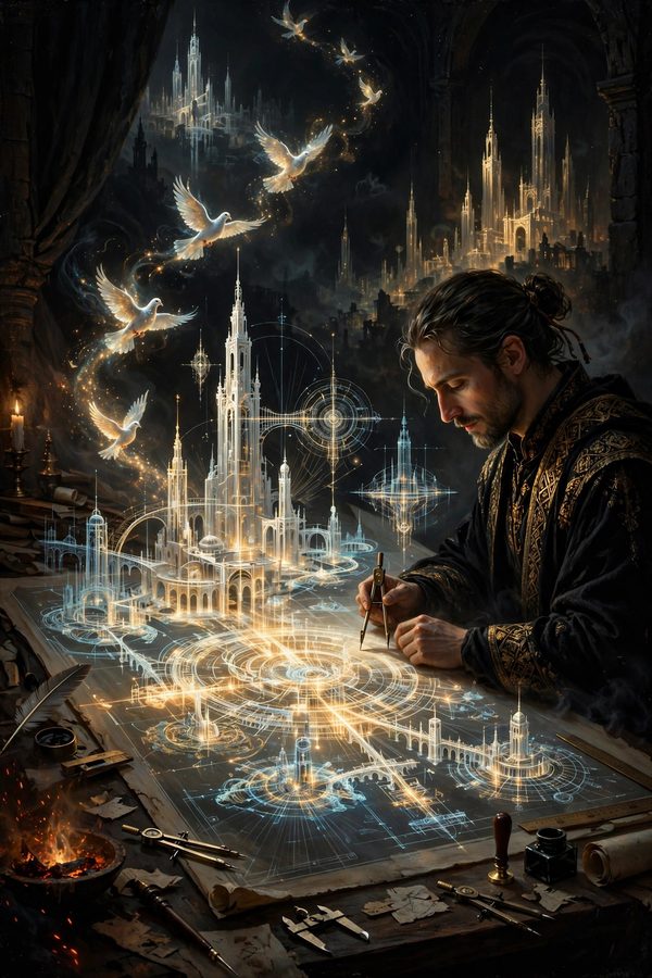 The Broken Tavern Vol 43: The Architect of Peace cover