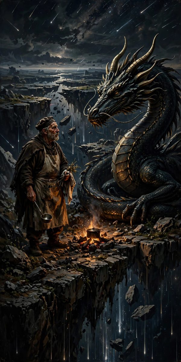 The Cook & The Dragon At The Worlds End cover